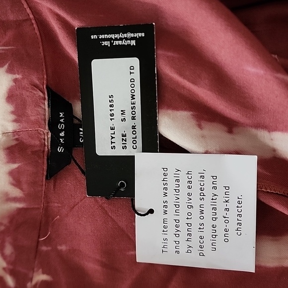 NWT Sim & Sam Tie Dye Kimono Duster Size S/M - Picture 8 of 11